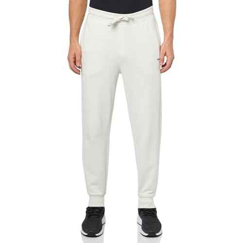 HUGO Mens Hit Logo French Terry Cuffed Joggers