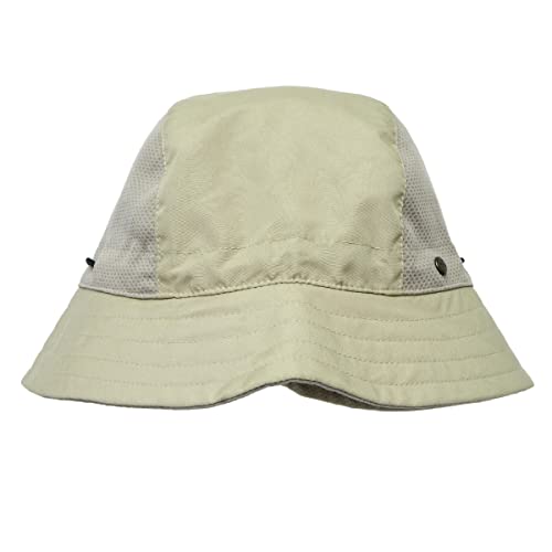 BUILTCOOL Adult Mesh Panel Bucket Cap – Boonie Hat for Fishing, Camping, and Kayaking