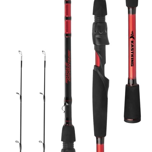 KastKing Royale Advantage Fishing Rod, Spinning Rod & Casting Rod, IM6 Graphite Blanks, 2-Pieces Rods with Extra Tip Secti...