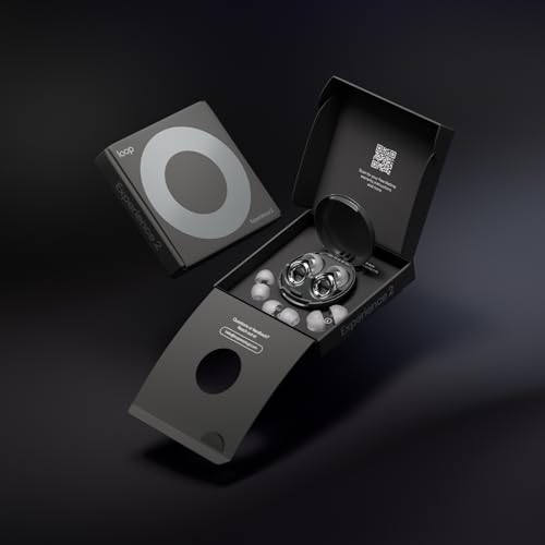 Loop Experience 2 Ear Plugs – Stylish Certified Hearing Protection for Concerts & Festivals, Live Events, Musicians, Sport...