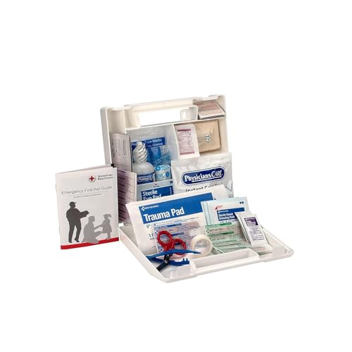 First Aid Only 223-U OSHA-Compliant First Aid Kit, All-Purpose 25-Person Emergency First Aid Kit for Business, Worksite, H...