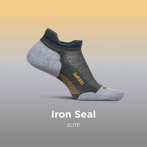 Feetures Elite Golf Max Cushion Tab Ankle Socks - Sport Sock with Targeted Compression