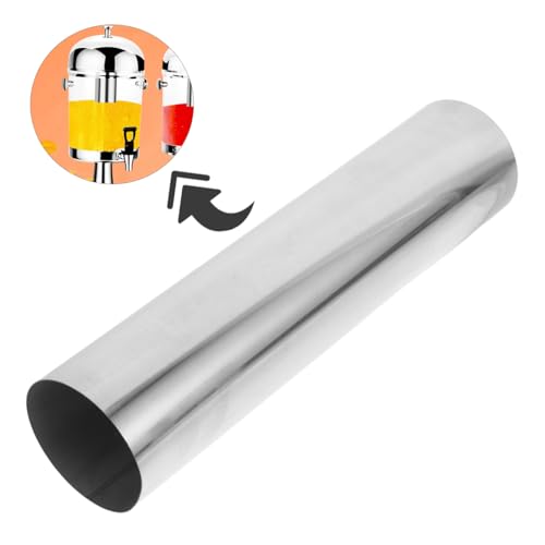 MAGICLULU Stainless Steel Ice Tube: Ice Cylinder Drink Dispenser Container Insert for Buffet Beverage Dispenser Cold Drink...