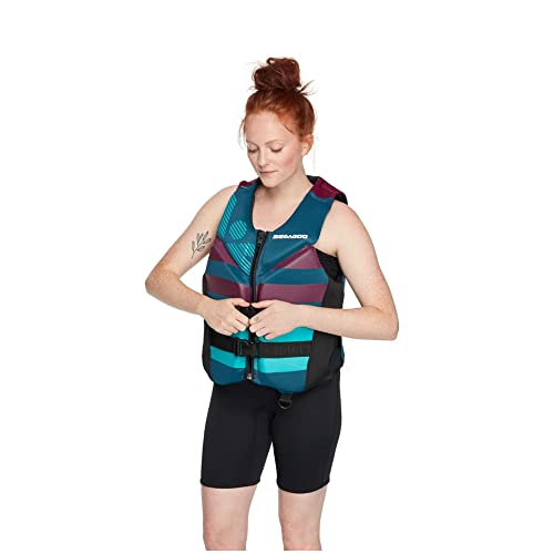 Sea-Doo New OEM Women's Extra Large Ecoprene Freedom PFD/Life Jacket, 2859451276