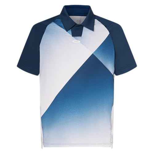 Oakley Mens C1 Hazy Geo Polo