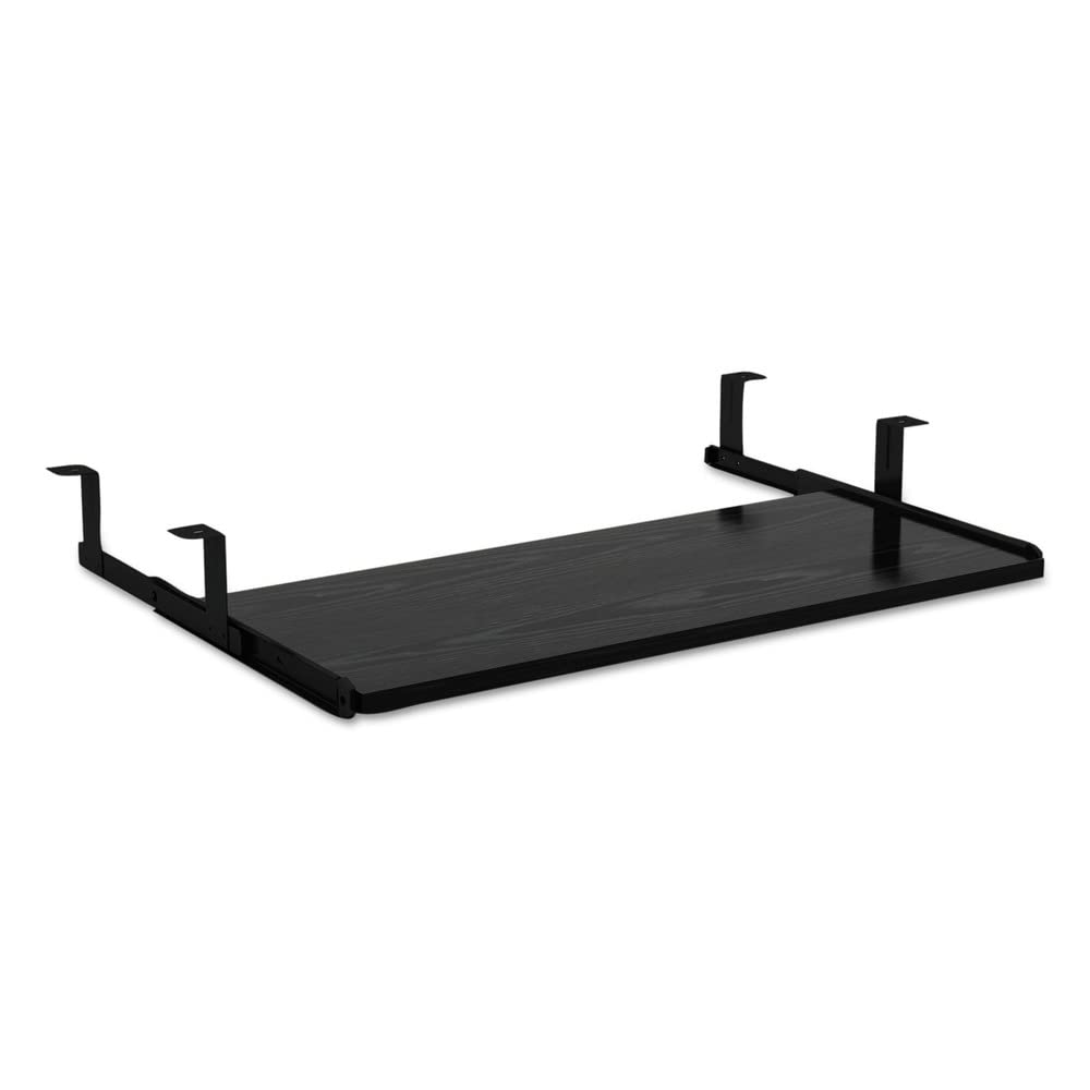 Alera ALE Valencia Series Underdesk Keyboard/Mouse Shelf, 28w x 12d, Black