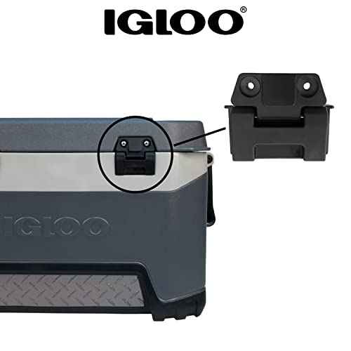 Igloo Hinge for 25, 52, 72 Qt BMX Coolers, Plastic, Black