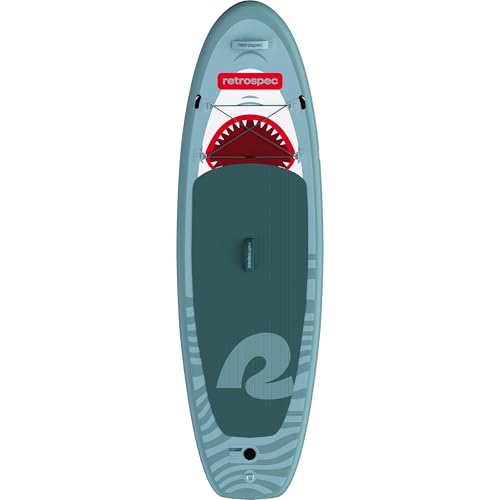 Retrospec Weekender-Nano 8'6" Kids Paddle Board Inflatable - Youth SUP with Adjustable Paddle, Pump & Backpack - Stable De...