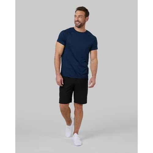 32 Degrees Cool Men¡¯s Active T-Shirt | Raglan Short Sleeve | Quick Dry | Anti-Odor
