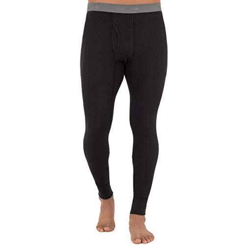 Fruit of the Loom mens Recycled Waffle Thermal Underwear Set (Top and Bottom)