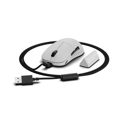 ENDGAME GEAR XM2w 4k v2 Wireless Gaming Mouse White – 30K DPI Optical Sensor, 4000Hz Polling, Claw-Grip Design for Medium ...