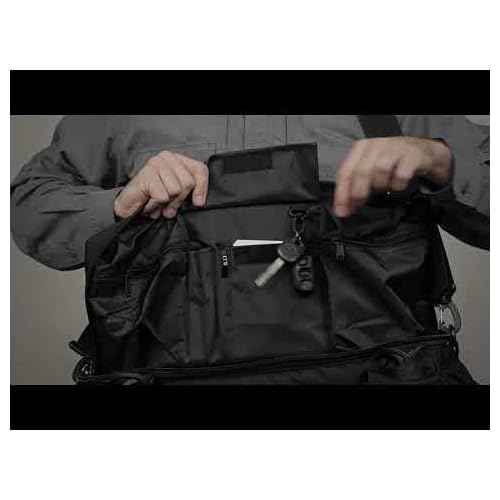 5.11 Tactical Patrol Ready 40 Liter Bag, Police Security Car Front Seat Organizer, Black, Style 59012ABR
