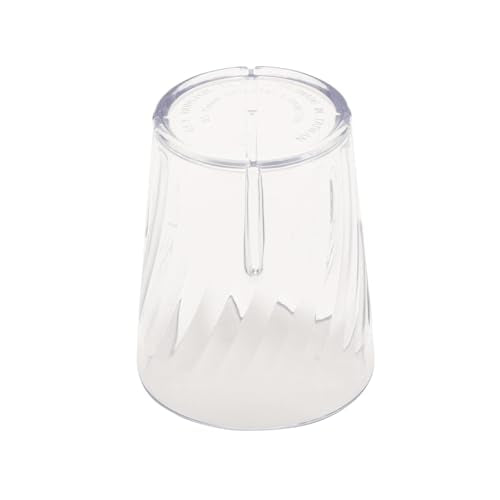 G.E.T. Vintage Swirl Unbreakable Restaurant Tumblers (Set of 12) 6 Ounce Clear | for Restaurants and Home, Dishwasher Saf...