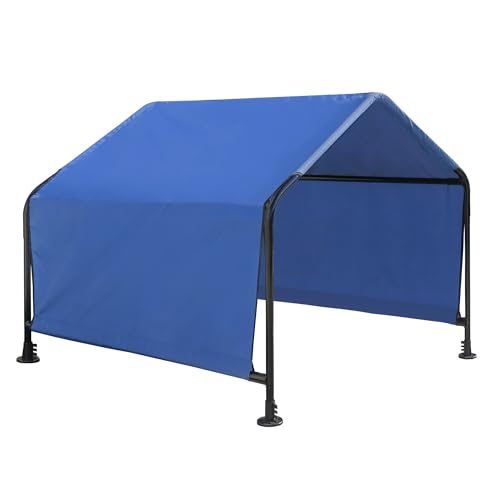 ShelterLogic 5' Outdoor Pet Shade, Versatile Pet Canopy Tent for Medium to Large-Breed Dogs, Cats, Small Animals and Lives...