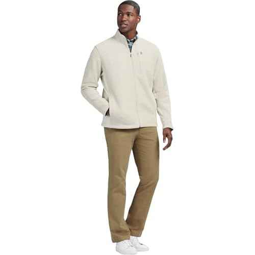 IZOD Mens Shaker Fleece Full Zip Jacket