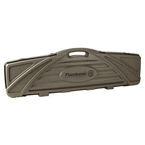 Flambeau Outdoors Zerust Infused Double Scoped Gun Case - 53", Olive Drab Green
