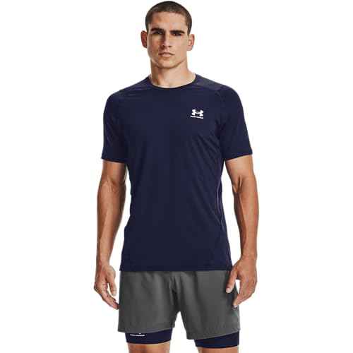 Under Armour Mens Armour HeatGear Fitted Short-Sleeve T-Shirt