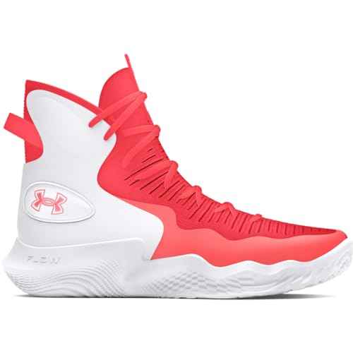 Under Armour Women's Flow Highlight Ace, (101) White/Beta/Red, 5.5, US