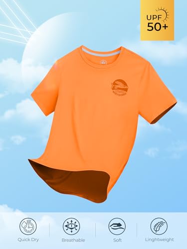 NORTHYARD Mens Swim Shirt Rash Guard UPF 50+ Quick Dry Short Sleeve Fishing Shirts Sun Protection Shirt Beach Water Swimming