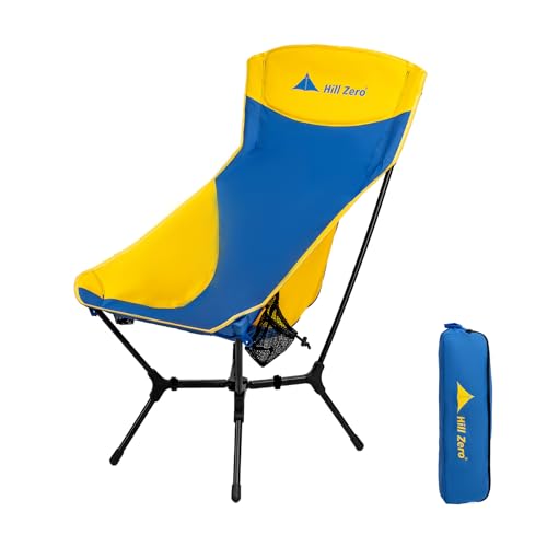 Hill Zero Nimbus Oversized Camping Chair,Camping Chairs High Back, Packable, Portable, Camping, Hiking, Travel,441 lbs Cap...