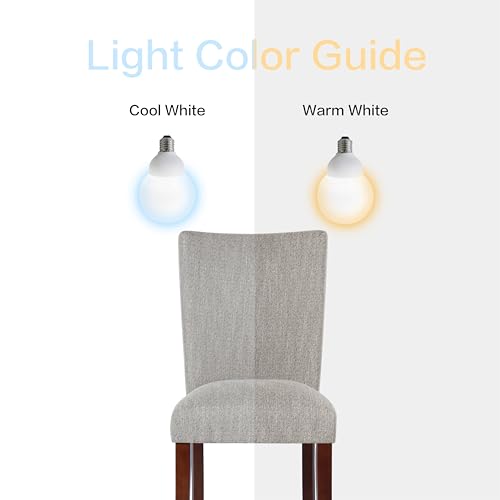 HomePop Parsons Classic Upholstered Accent Dining Chair, Single Pack, Light Grey