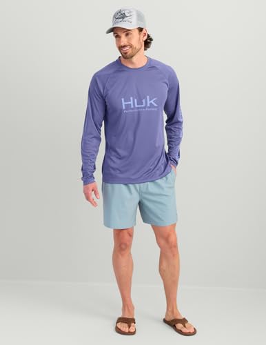 HUK Men's Pursuit Vented Long Sleeve Fishing Shirt (+30 UPF)