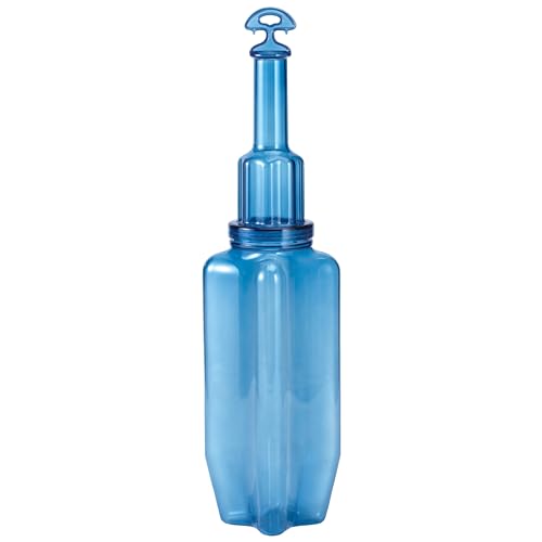 San Jamar Rapi-Kool Plastic Rapid Cooling Commercial Food Paddle with Hang Tag for Restaurants, Kitchens, 128 Ounces, Blue