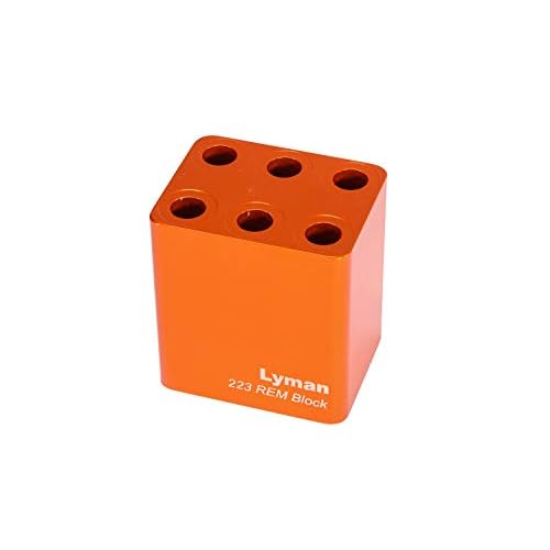 Lyman 7833034 Ammo Checker Multiple Block .223 Rem, Multicolor