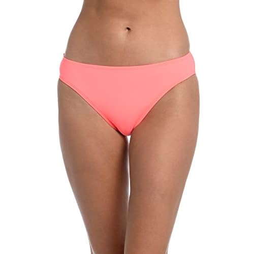 La Blanca Women's Standard Island Goddess Solid Hipster Swimsuit Bottom