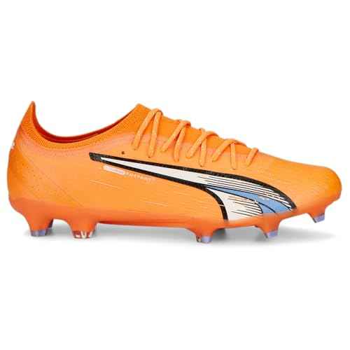 PUMA Men's Ultra Ultimate FG/AG Soccer Shoes (us_Footwear_Size_System, Adult, Men, Numeric, Medium, Numeric_12) Orange