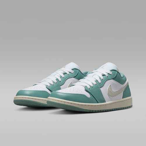 Air Jordan 1 Low Women's Shoes (White/Cannon/Sail/Light Orewood Brown)