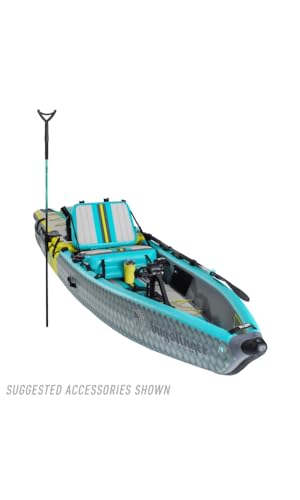 BOTE Lono Aero Inflatable Kayak Convertible Stand Up Paddle Board for Single Rider Adults Kids Family Friendly Blow Up Fis...