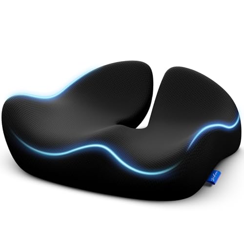 ZIKEE Pioneering Seat Cushion for Pressure Relief, Ergonomic Office Chair Cushion for Sciatica, Back, Hemorrhoids & Tailbo...