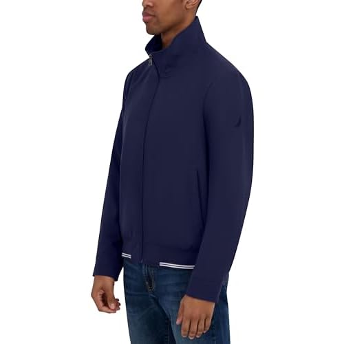 Nautica Men's Lightweight Bomber Jacket ? Wind/Water-resistant, Regular, Big & Tall Sizes