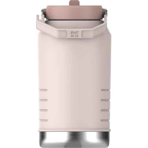 Stanley IceFlow 2.0 Flip Straw Jug with Handle 96 oz | Twist On Lid and Flip Up Straw | Leakproof for Travel and Sports | Insulated Stainless Steel |BPA-Free | Rose Quartz