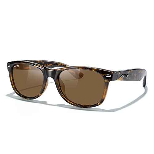 MERRY'S Polarized Unisex Shades Sunglasses for Men and Women Vintage Polarized Sun Glasses Mirror Lens