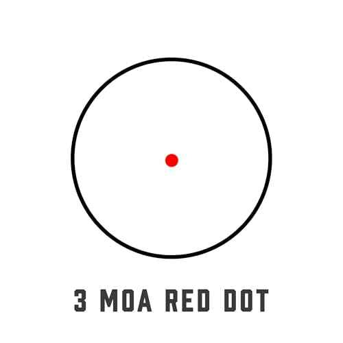 BARSKA 1x Reflex Red Dot Sights ? Multi-Reticle and Single-Dot Options with Illuminated Reticles, Quick-Release Mounts, and Unlimited Eye Relief