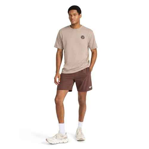 Reebok Men's Hooptastic Crewneck T-Shirt, Standard Fit, Lightweight Cotton-Poly Jersey Fabric