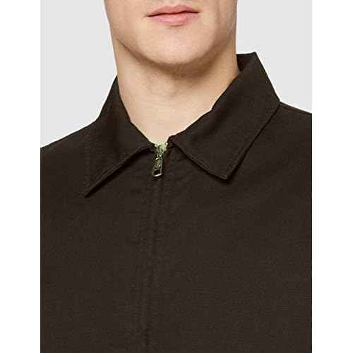 Dickies Mens Full Zip Thermal Lined Fleece Hoodie
