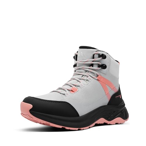 NORTIV 8 Women's Hiking Boots Waterproof Lightweight Outdoor Trekking Comfortable Non-Slip Backpacking Camping Ankle Boot ...