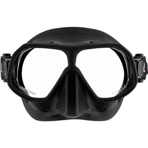 Cressi Lightweight Frameless Mask for Spearfishing, Freediving, and Snorkeling- Flexible and Sturdy- Rombo: Designed in Italy