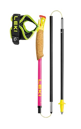 LEKI Ultratrail FX.One Superlite Trekking Poles - Carbon Foldable Ultralight Poles for Hiking & Trail Running