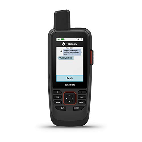 Garmin GPSMAP 86Sci, Floating Handheld GPS with Button Operation, Preloaded BlueChart G3 Coastal Charts And Inreach Satell...