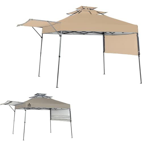 Garden Winds Custom Fit Replacement Canopy Top Cover Compatible with The Quick Quik Shade Summit Triple Tier 10x10 Tent - ...