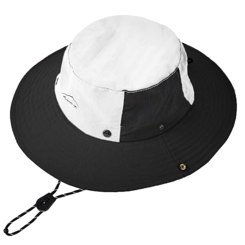 ZOORON Sun Hats for Teens Men Women Waterproof Fishing Hat UPF 50+ Bucket Hat Quick Dry Safari Hat for Beach Hiking Garden