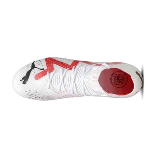 PUMA Mens Future Pro Soccer Cleats Cleated, Firm Ground, Turf - Pink, White