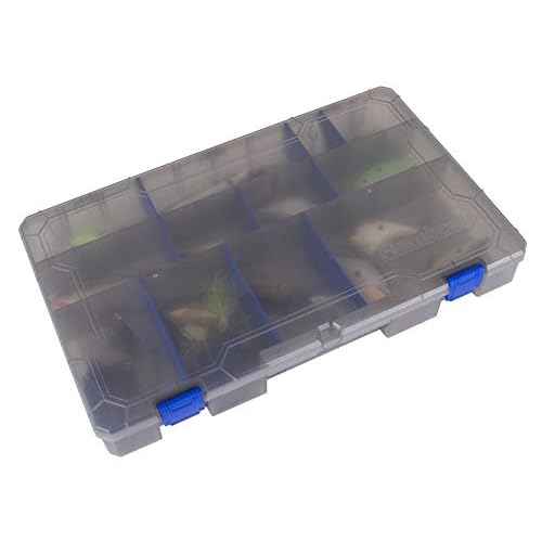 Flambeau Outdoors Zerust MAX 5003ZM Tuff Tainer -Partial Bulk Storage Compartment Section, 25 Compartments and 15 RemovableDividers 14.25" L x 9.125" W x 2" D Fishing and Tackle Storage Utility Box