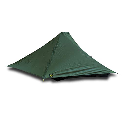 Six Moon Designs Skyscape Trekker Dark Green 1 Person 28 oz. Ultralight Backpacking Tent. Our Longest Shelter. Floor Stret...
