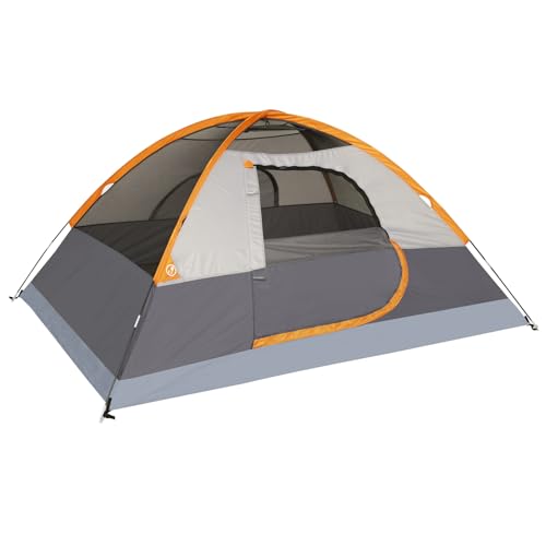 Amazon Basics Camping Tent, 3-Season Dome Design with Rainfly