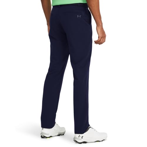 Under Armour Men's Match Play Golf Tapered Pants, Black (001)/Black, 42/34